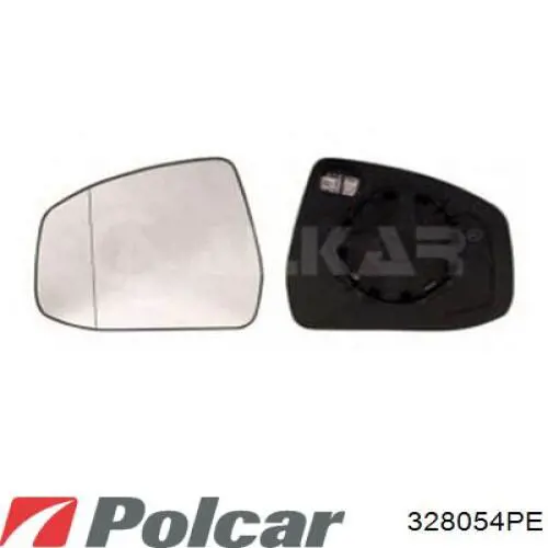 Накладка дзеркала заднього виду, ліва 328054PE Polcar