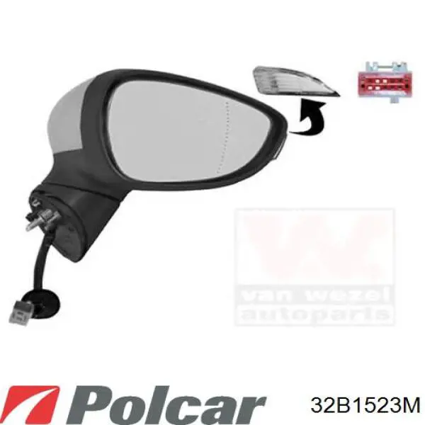 Купити 2104865 Ford Дзеркало праве