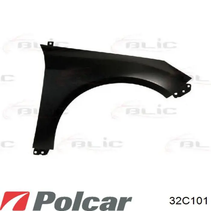 Ліве переднє крило Polcar 32C101 ціна, від 32.24 USD