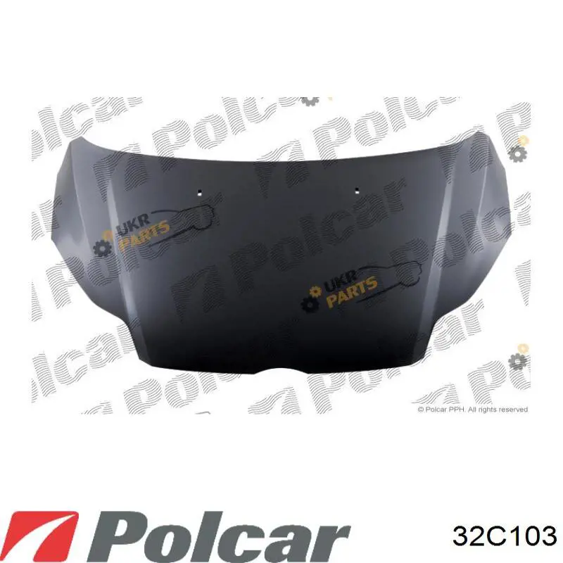 Капот 32C103 Polcar