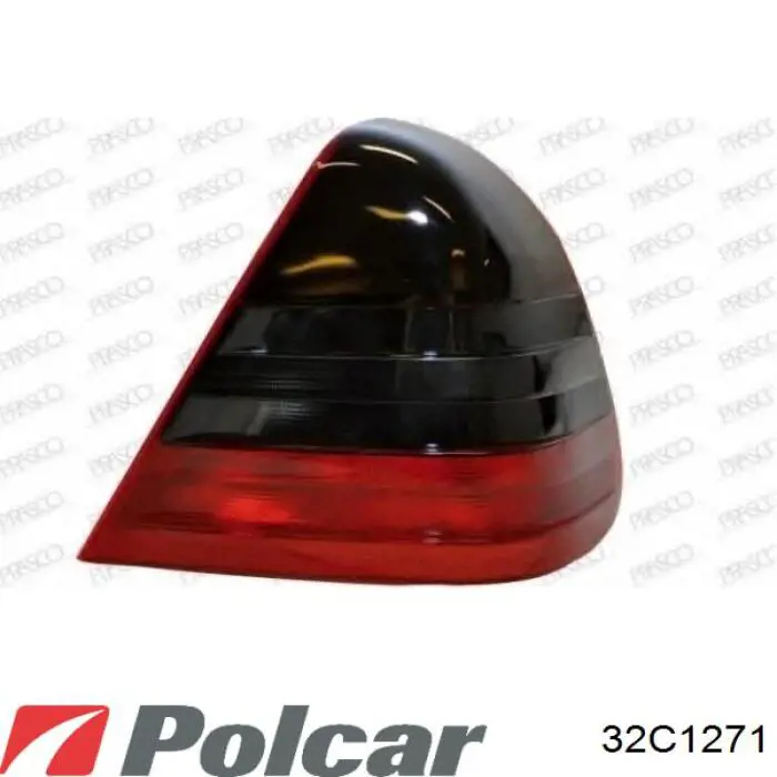 32C1271 Polcar Решітка переднього бампера, ліва