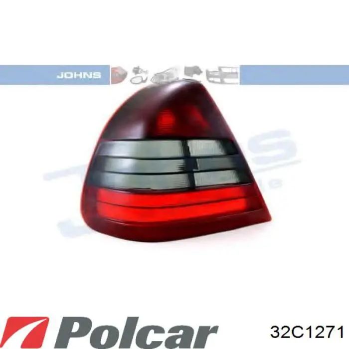 Решітка переднього бампера, ліва 32C1271 Polcar