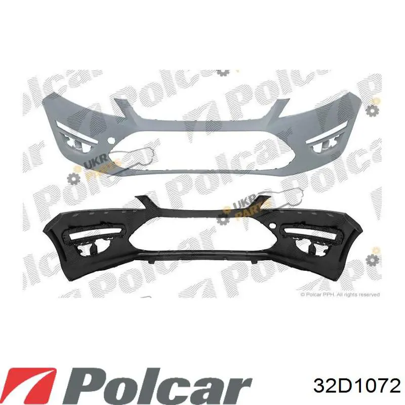 Купити 32D1072 Polcar Буфер (бампер) передній