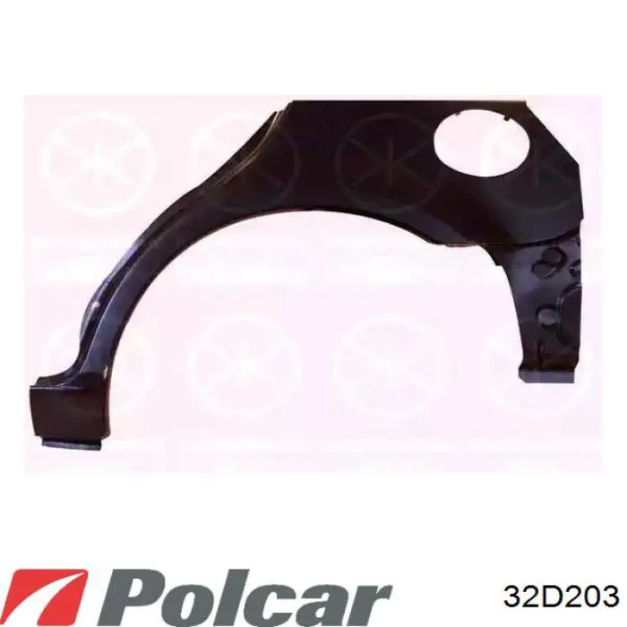 Купити 32D203 Polcar Капот