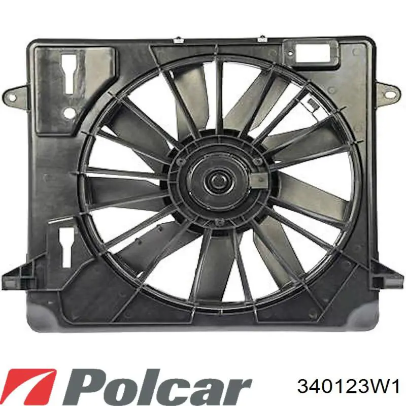 Купити 68039593AA Chrysler Електровентилятор охолодження в зборі (двигун + крильчатка)