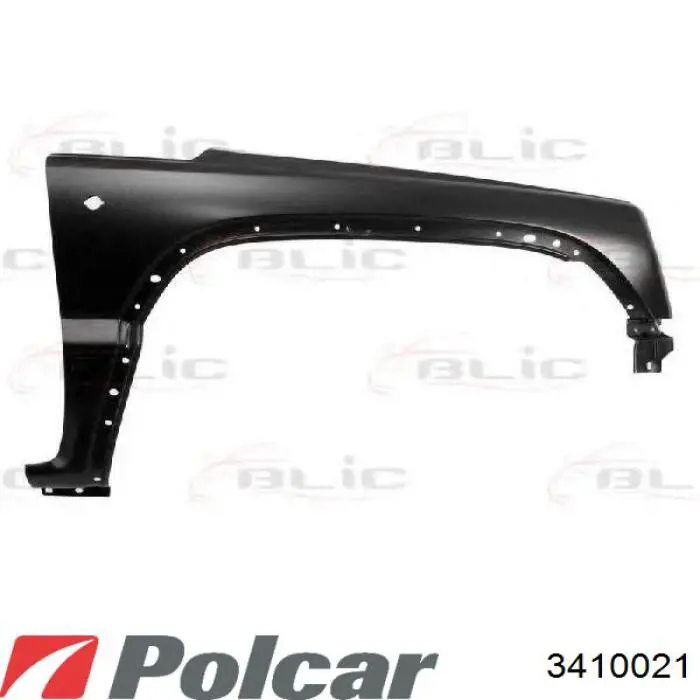 Крило переднє праве Polcar 3410021 ціна, від 43.02 USD