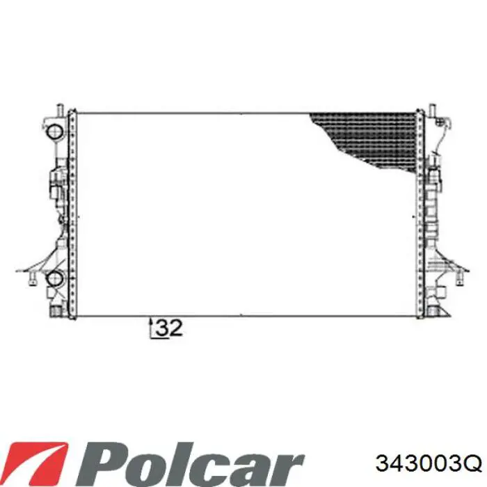 Капот 343003Q Polcar