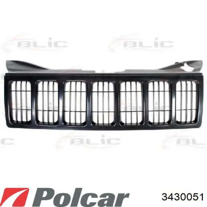 3430051 Polcar Решітка радіатора