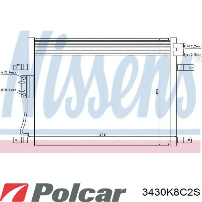3430K8C2S Polcar Конденсатор