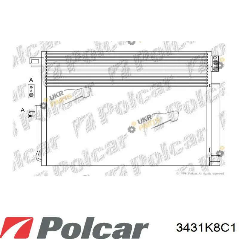 3431K8C1 Polcar Конденсатор