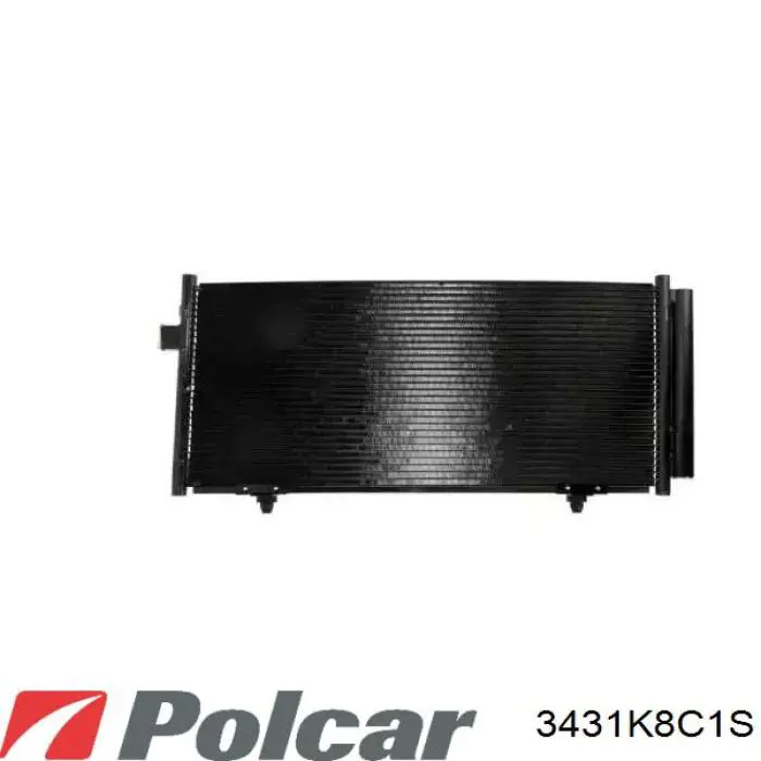 Радіатор кондиціонера 822616 VALEO