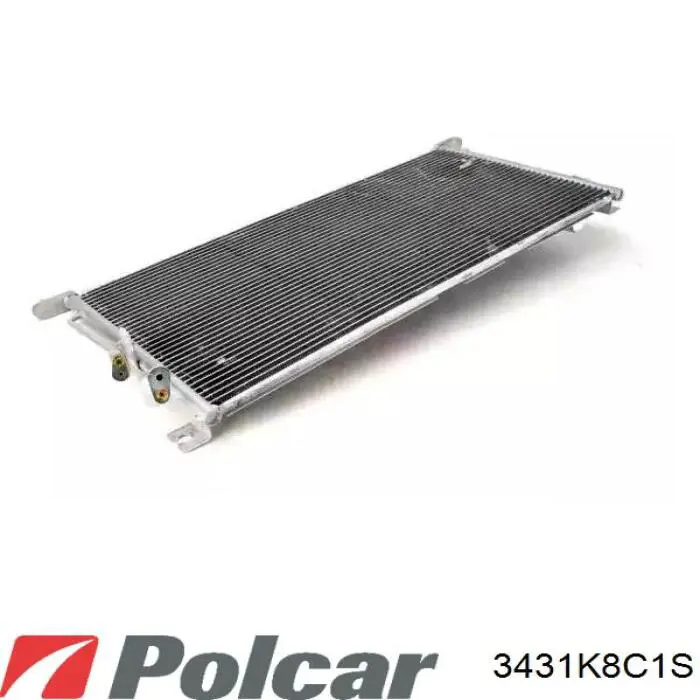 Радіатор кондиціонера 3431K8C1S Polcar