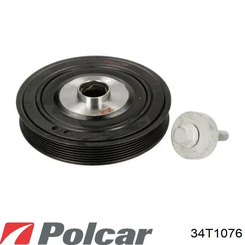 Накладка бампера переднього, центральна Polcar 34T1076 ціна, від 41.06 USD