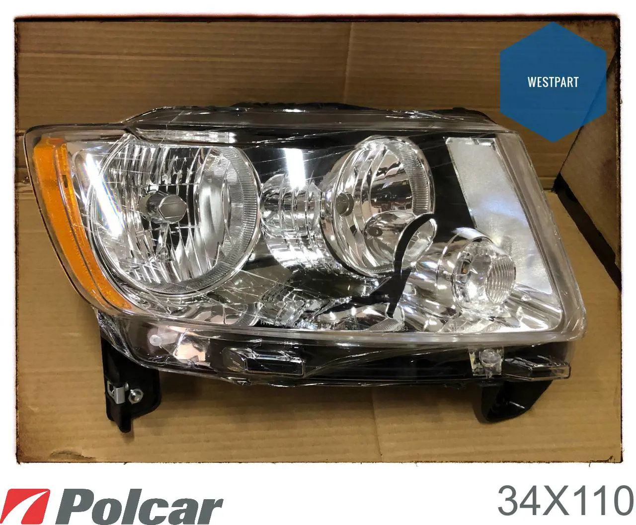 Фара правая Polcar 34X110 ціна, від 72.37 USD