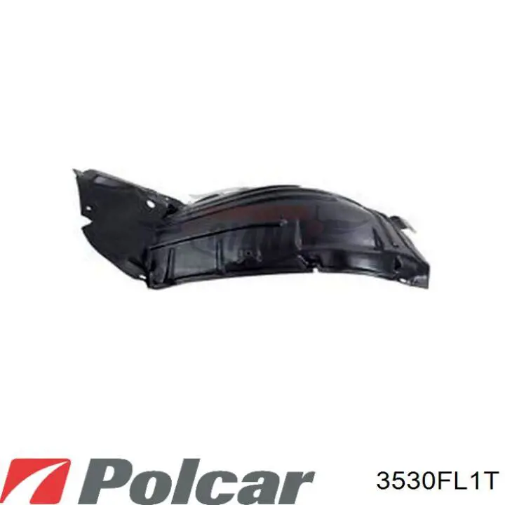 3530FL1T Polcar Підкрилок переднього крила, лівий передній
