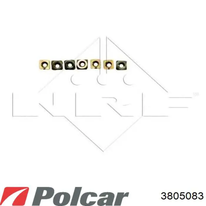 Радіатор 3805083 Polcar