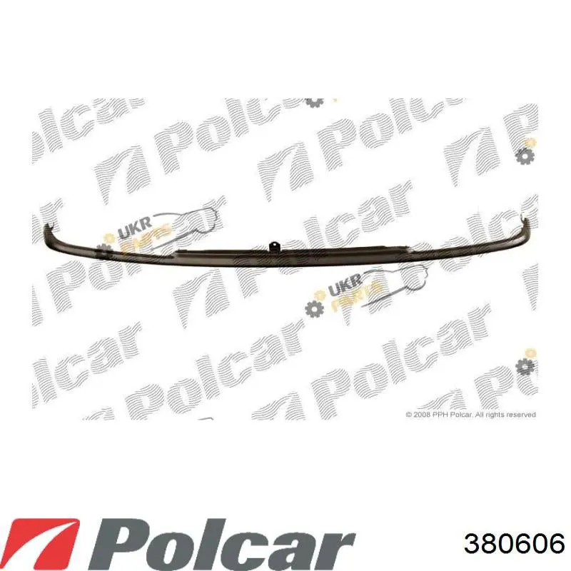 Накладка решітки радіатора нижня Polcar 380606 ціна, від 37.23 USD