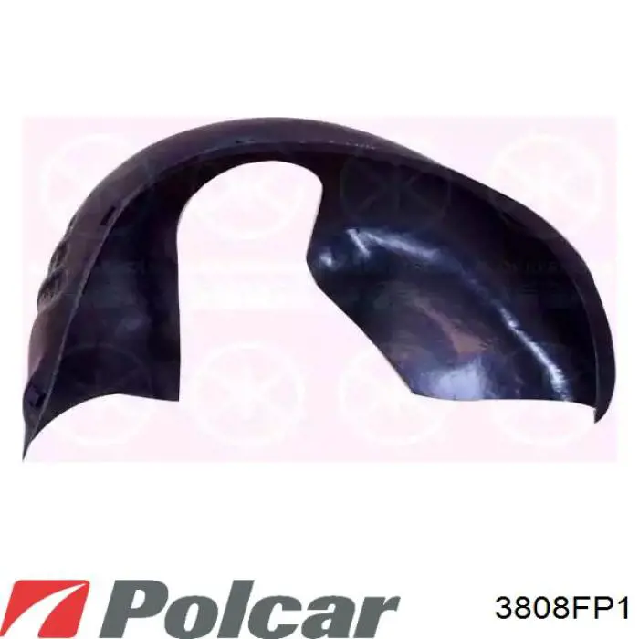 3808FP1 Polcar Підкрилок переднього крила, правий