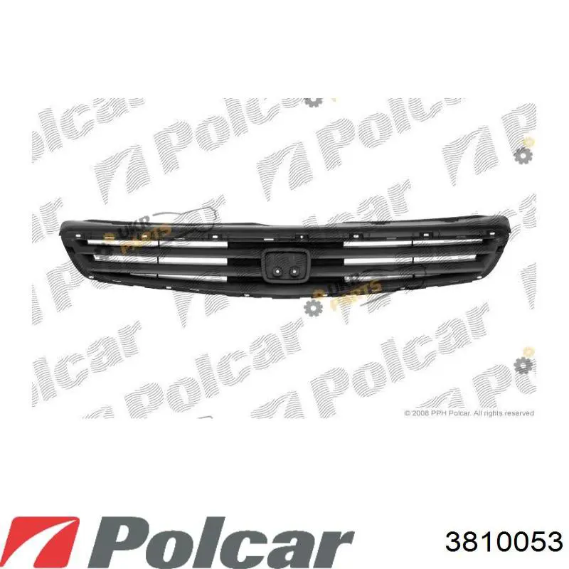 Решітка радіатора 3810053 Polcar