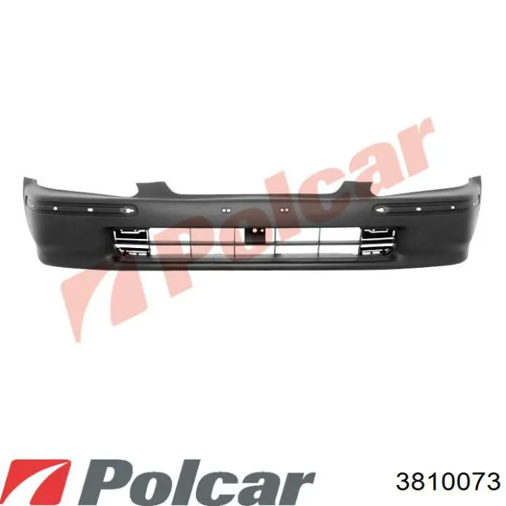 Підсилювач бампера переднього 3810073 Polcar