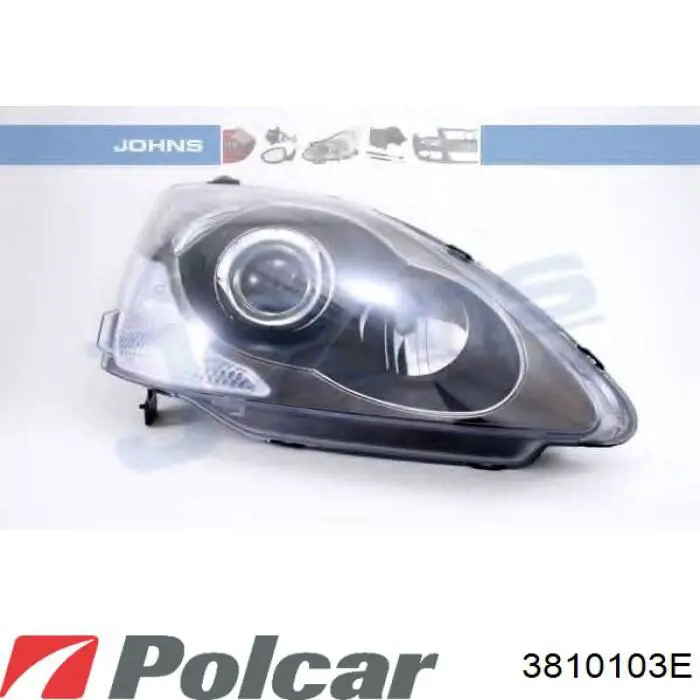 Фара права 3817103E Polcar