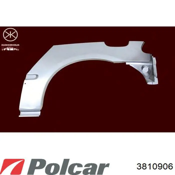 Накладка під задній ліхтар, правий Polcar 3810906 ціна, від 8.78 USD