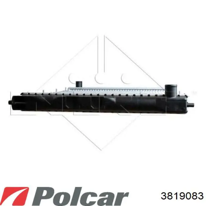 Радіатор охолодження двигуна 3819083 Polcar