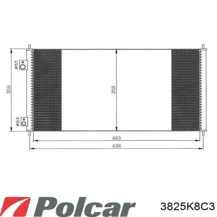 3825K8C3 Polcar Конденсатор
