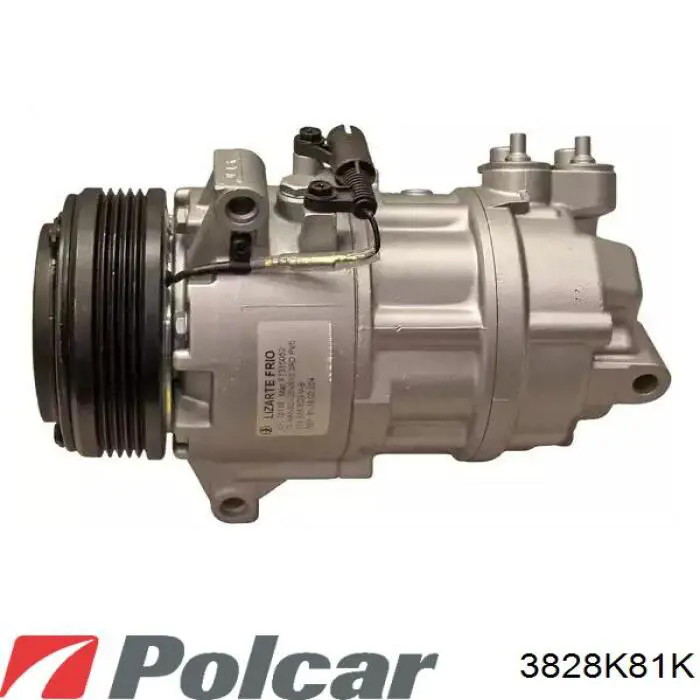 Купити 3828K8C1 Polcar Радіатор системи охолодження кондиціонера
