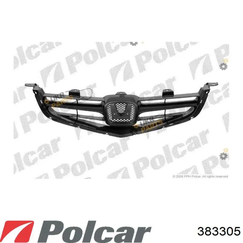 Облицювання радіатора Polcar 383305 ціна, від 168.50 USD