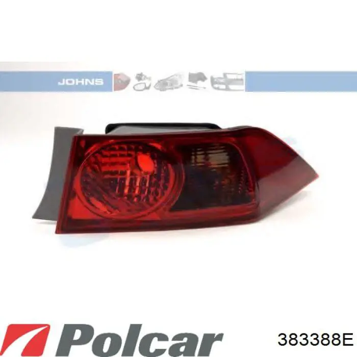 Купити FP3007F2E Depo/Loro/Abakus Стоп задній