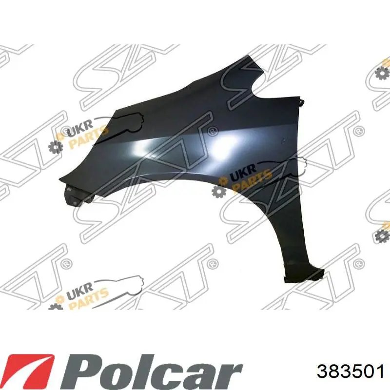 Ліве переднє крило Polcar 383501 ціна, від 49.65 USD