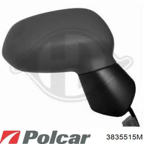 Ліве бокове дзеркало 3835515M Polcar