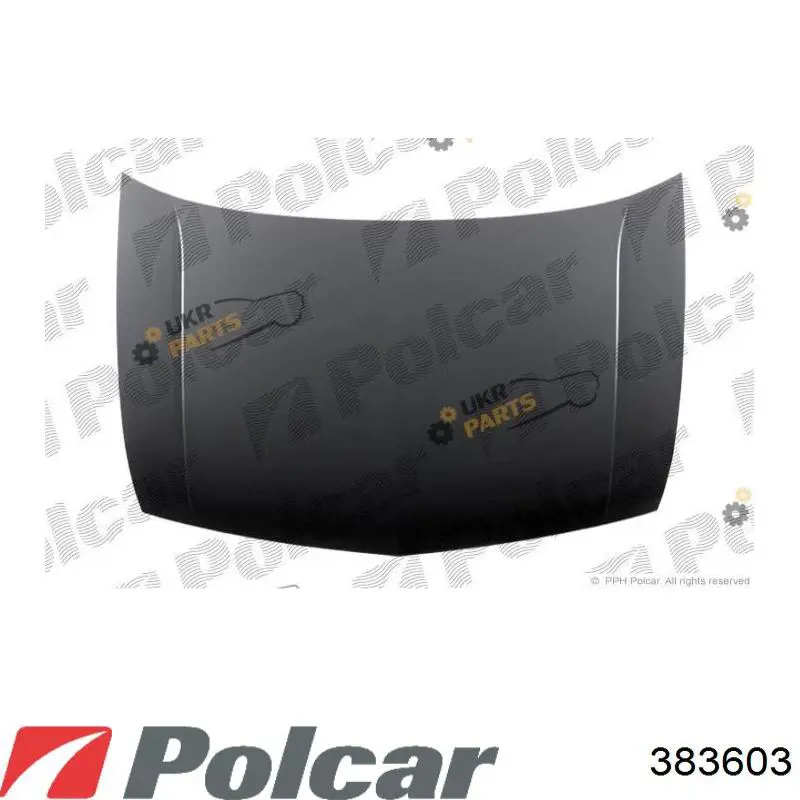 Капот Polcar 383603 ціна, від 177.99 USD
