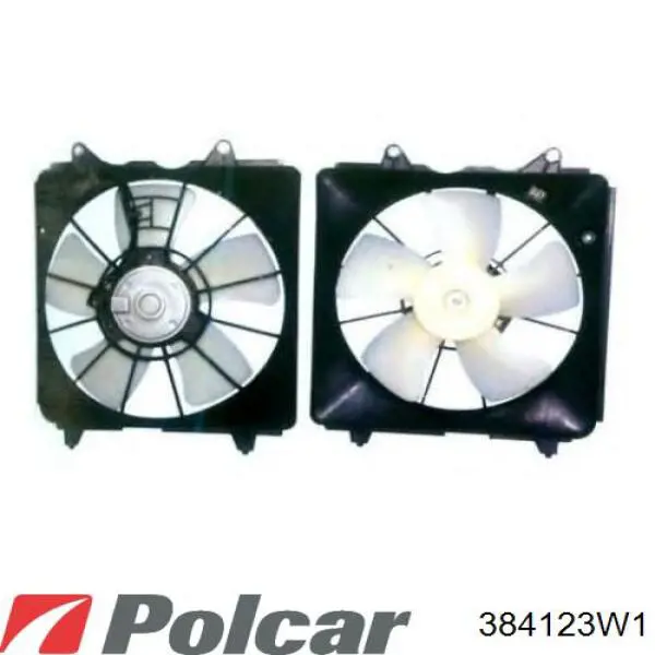 384123W1 Polcar вентилятор/крильчатка радіатора охолодження