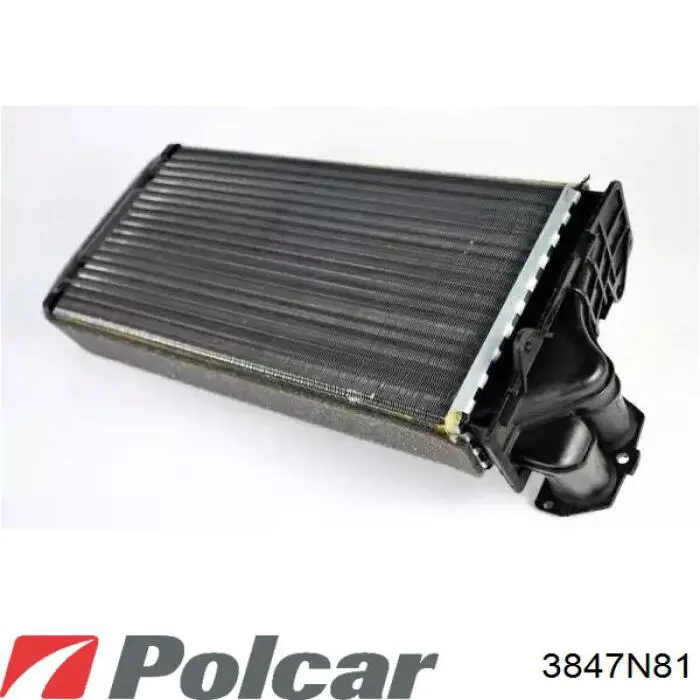Радіатор пічки 3847N81 Polcar