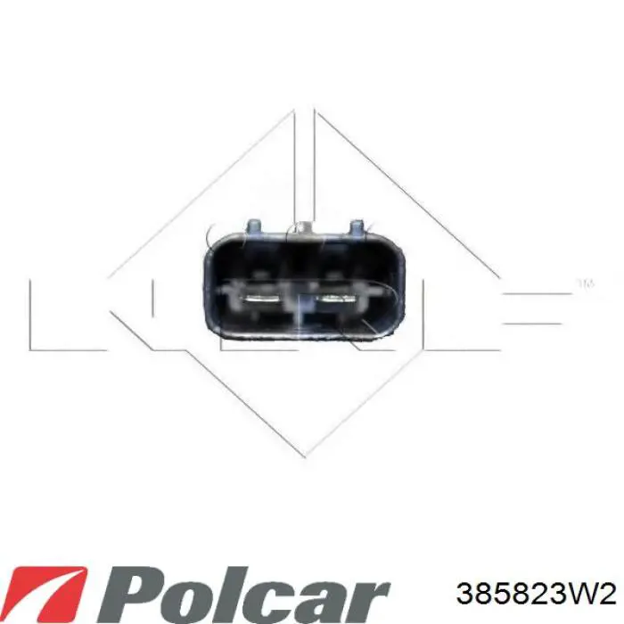 383723W5 Polcar вентилятор/крильчатка радіатора охолодження, правий
