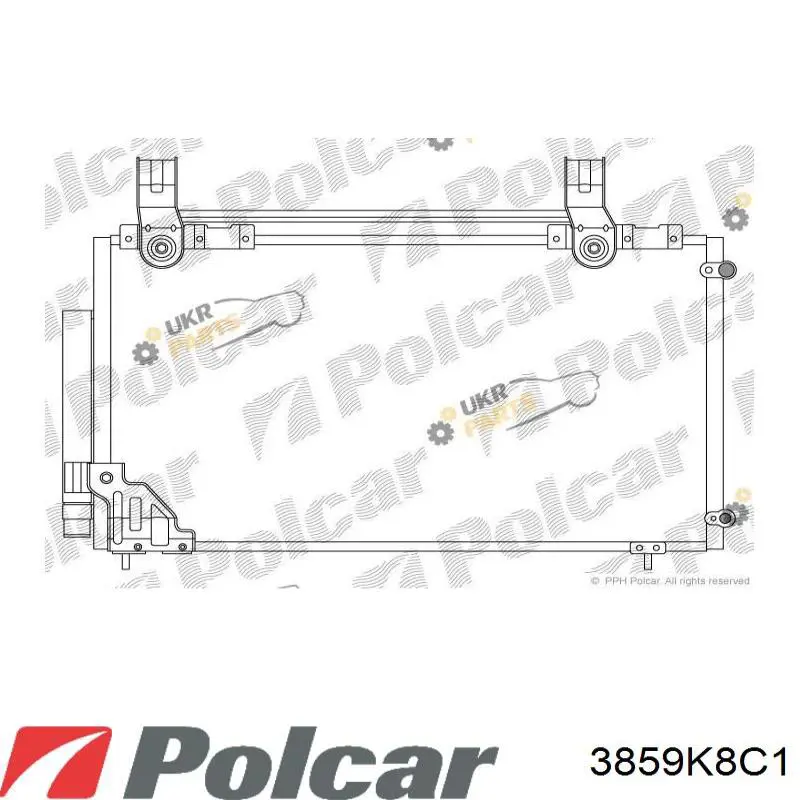 3859K8C1 Polcar Конденсатор