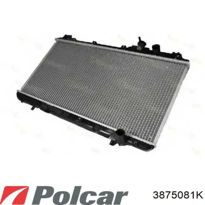 3875081K Polcar радіатор охолодження двигуна
