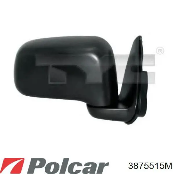 Ліве бокове дзеркало 3875515M Polcar