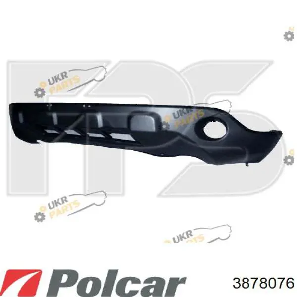 3878076 Polcar Бампер передній, нижня частина