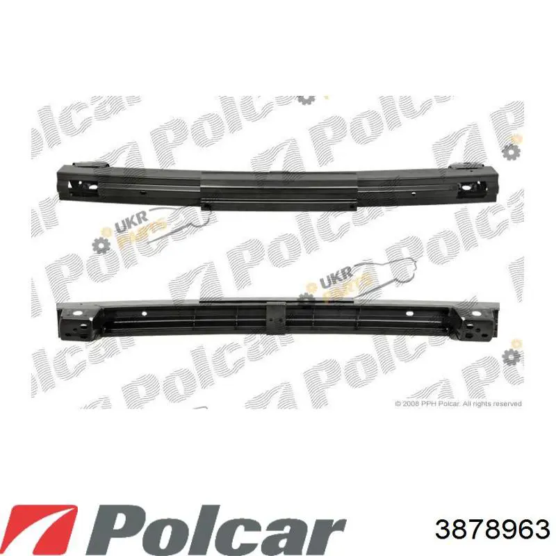 3878963 Polcar Шина бампера заднього