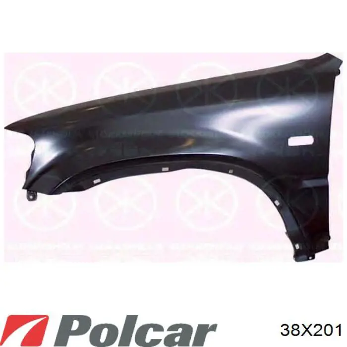 Ліве переднє крило Amparts APHD0501 ціна, від 38.15 USD