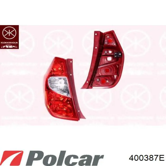 Лівий стоп 400387E Polcar