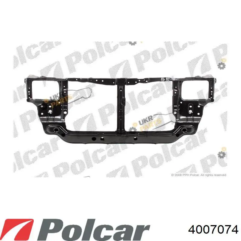 Шина бампера переднього Polcar 4007074 ціна, від 27.25 USD