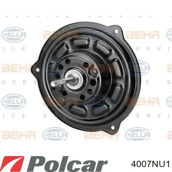 4007NU1 Polcar двигун вентилятора пічки (обігрівача салону)