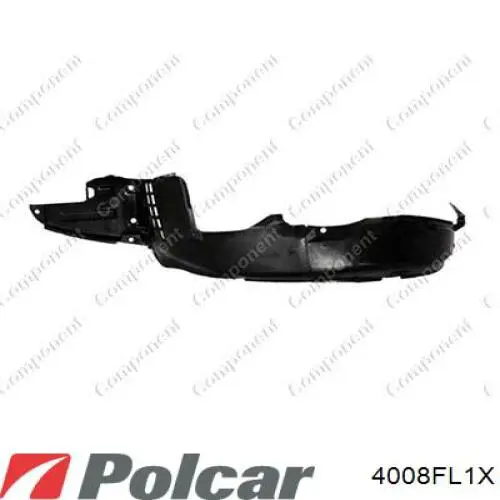 Підкрилок передній лівий 4008FL1X Polcar