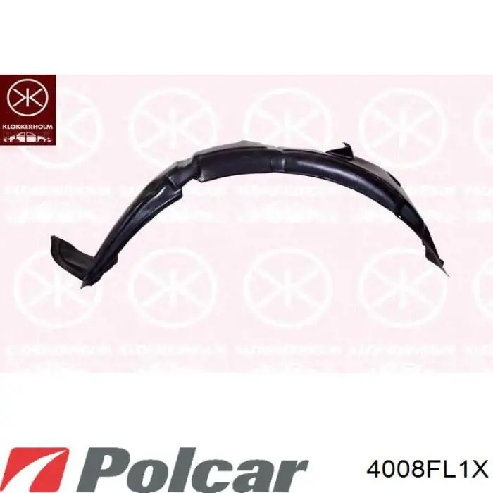Купити 4008FL1X Polcar Підкрилок передній лівий