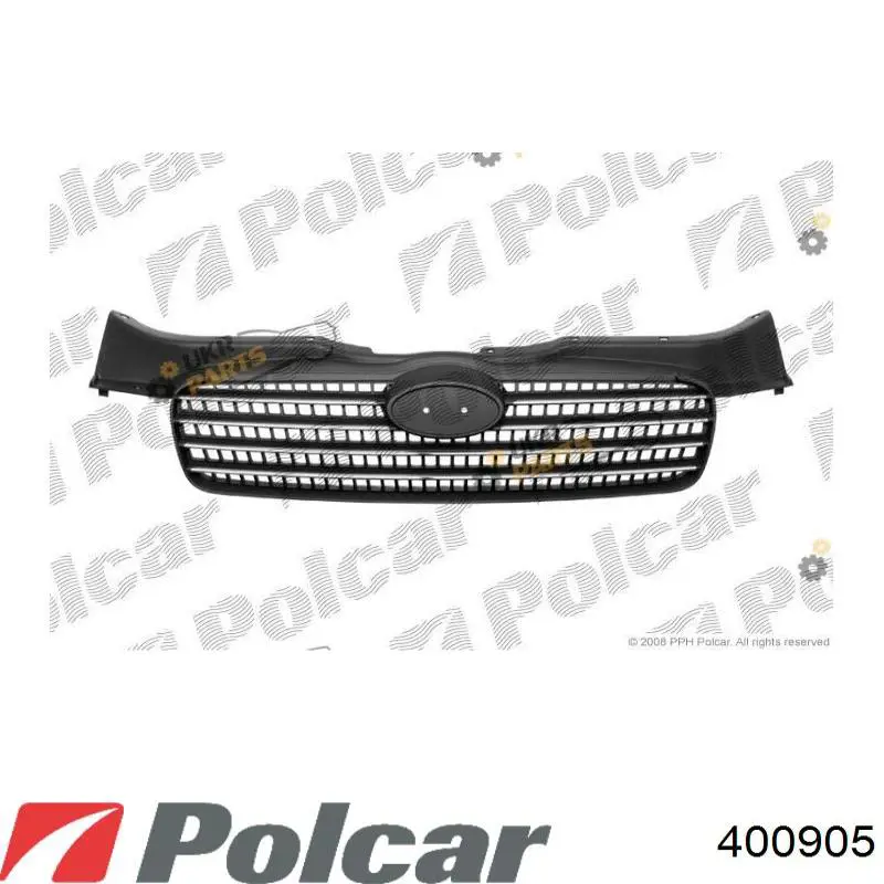 Решітка радіатора 400905 Polcar