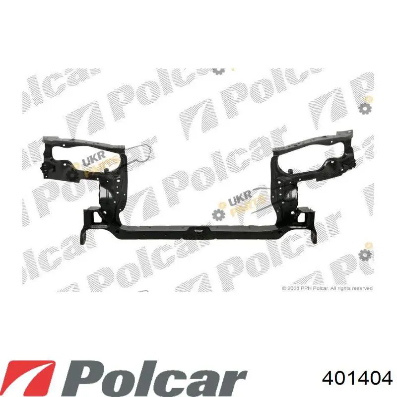 4014040 Polcar супорт радіатора нижній/монтажна панель кріплення фар